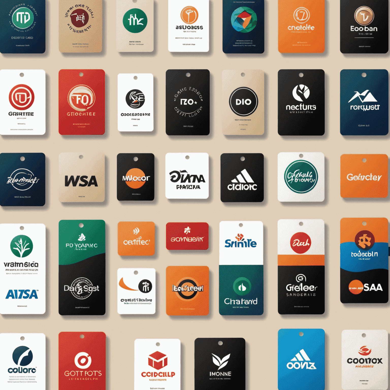 Logos of top 10 retailers offering digital gift cards arranged in a grid format